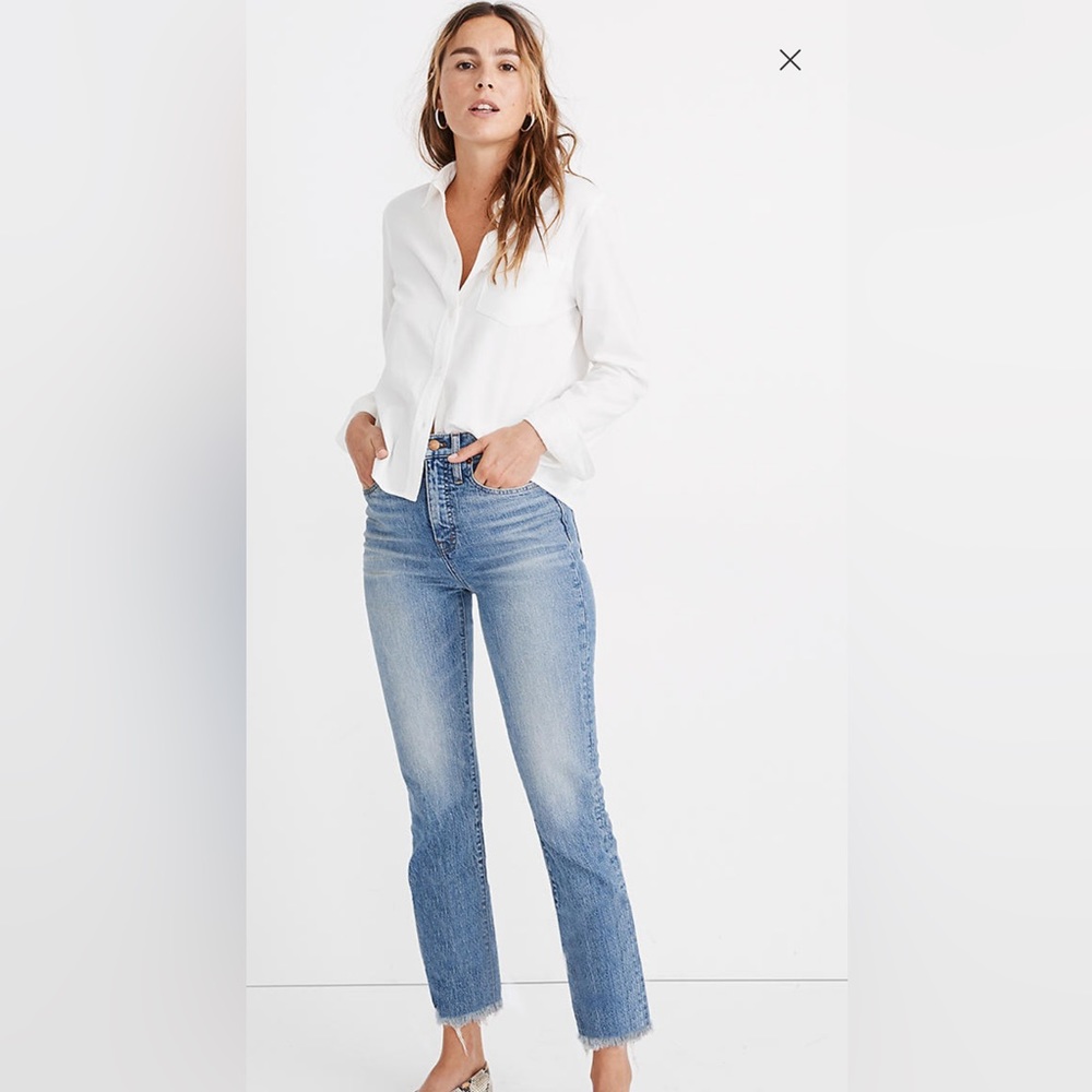 Madewell perfect vintage jean in ainsworth wash